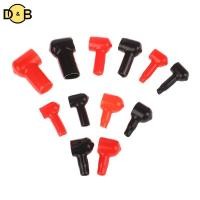 ราคา DB 2PCS ขั้วแบตเตอรี่หมวกฉนวนแบตเตอรี่กองหัวหมวกเสาบวกและลบแคลมป์คอลัมน์แขนป้องกัน UPS batt TH (51708380031)