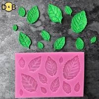 ราคา DB แม่พิมพ์ซิลิโคนใบกุหลาบใบฟองดอง DIY เครื่องมือตกแต่งเค้กขนมช็อคโกแลต TH (55557986392)