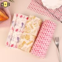 ราคา DB 50 ชิ้นกระดาษขี้ผึ้งห่ออาหารกระดาษห่ออาหารเกรดจาระบีกระดาษสําหรับขนมปังแซนวิชเบอร์เกอร์ Fries Oilpaper เครื่องมืออบ TH (55058375338)