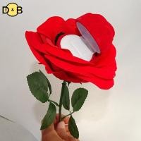 ราคา DB Unique Rose Ring Display Box ข้อเสนอผู้ถือแหวนดอกไม้แหวนหมั้นกล่อง Dropship TH (54458658205)