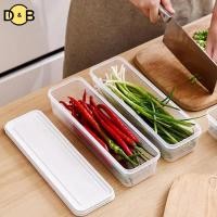 ราคา DB 1 ชิ้นกล่องสดพาสต้าก๋วยเตี๋ยวพลาสติกถนอมอาหารกล่องปิดผนึกอุปกรณ์ครัวสี่เหลี่ยมผืนผ้า Scallion ผลไม้ตู้เย็น TH (54358089545)