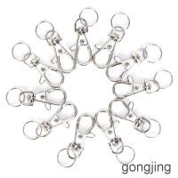 ราคา Gong คลิปตะขอก้ามปู สีเงิน สําหรับแขวนพวงกุญแจ 10 ชิ้น th (829088879)