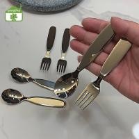 ราคา Gong เครื่องใช้บนโต๊ะอาหารสําหรับเด็ก ช้อนเด็กสแตนเลสที่ลึก ช้อนเด็กกินช้อนส้อม 304 สแตนเลสส้อมเด็ก th (53757482150)