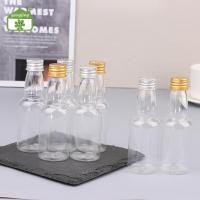 ราคา Gong 10 ชิ้น 50 มิลลิลิตร Mini Clear PET รีฟิลขวดเล็กสําหรับงานแต่งงานขวดเหล้าพร้อมฝาปิดสกรูป้องกันการรั่ว th (49558055732)