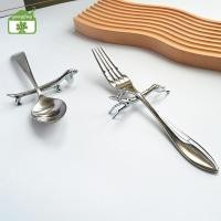 ราคา Gong ช้อนส้อมโลหะ Ra ที่วางสับรูปกวาง ที่วางสับโลหะผสมสังกะสี เครื่องใช้บนโต๊ะอาหาร อุปกรณ์บ้านและสวน Ra th (46107550718)
