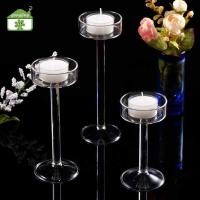ราคา Gong 1 PC เชิงเทียนแก้วชุด Tealight เชิงเทียนตกแต่งบ้านงานแต่งงาน Centerpieces ผู้ถือคริสตัลอาหารค่ําการตั้งค่า th (42429697434)