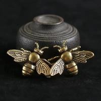 ราคา ทองเหลืองแข็งแมลง Honeybee ตุ๊กตา Miniatures ชาสัตว์เลี้ยงตลกด้วงหัตถกรรมคอลเลกชันเดสก์ท็อปเครื่องประดับขนาดเล็กตกแต่งบ้าน (46458957533)