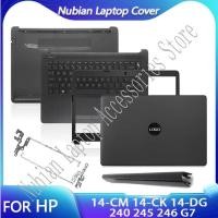 ราคา 14 CK ใหม่สําหรับ HP 14 CM 14DG 14Q CS 240 245 246 G7 LCD ปกหลัง ด้านหน้า บานพับ Palmrest ด้านล่างสีดํา pxa3 (56406935632)