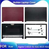 ราคา Aspire ใหม่สําหรับ Acer 5 A515 51 A515 51G A515 41G A615 ฝาครอบด้านหลัง TOP แล็ปท็อป LCD ฝาหลัง บานพับ LCD pxa3 ฝาครอบ (52806940529)