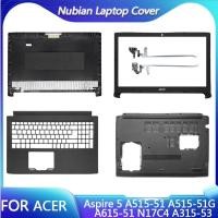 ราคา Acer สําหรับเปลี่ยนใหม่ Aspire 5 A515 51 A515 51G A315 53 A615 51 N17C4 แล็ปท็อปปกหลัง LCD ด้านหน้า บานพับ Palmrest ด้านล่าง Shell Top Case pxa3 (51456940624)