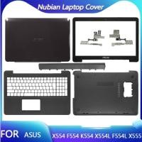ราคา สําหรับ X554 ใหม่ ASUS F554 K554 X554L F554L X555 F555 แล็ปท็อปปกหลัง LCD ด้านหน้า บานพับ Palmrest ด้านล่างสีดํา pxa3 (51306932054)