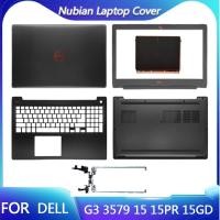 ราคา Dell ใหม่ G3 สําหรับ 15 3579 15PR Series แล็ปท็อปปกหลัง LCD ด้านหน้า Palmrest ฐานด้านล่าง บานพับสีดําสีแดงโลโก้ pxa3 (51106931960)