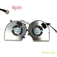 ราคา พัดลม GPU FUN CPU สําหรับ MSI GE62VR GL62M GP62MVR GL62VR MS 16JB MS 16J9 แล็ปท็อป Cooler pxa4 (46358446771)