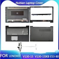 ราคา สําหรับ Lenovo V130 15 ใหม่ V130 15IGM V130 15IKB V330 15IKB แล็ปท็อปปกหลัง LCD ด้านหน้า Palmrest ด้านล่าง บานพับสีเทา pxa3 (42929128753)