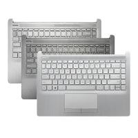 ราคา แป้นพิมพ์ใหม่สําหรับ US HP 14 CF 14 DF 14 DK 14 DP 14S CR 14S CF 240 245 G8 340 G5 TPN I130 I135 แล็ปท็อป Palmrest Upper Top กรณี pxa3 (42179119460)