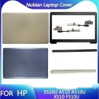 ราคา ASUS เปลี่ยนใหม่สําหรับ VivoBook S510U A510 A510U X510 F510U แล็ปท็อปปกหลัง LCD กรอบด้านหน้า บานพับ Palmrest ด้านล่าง 15 6 นิ้วกรณีพลาสติกทอง pxa3 (47306955624)