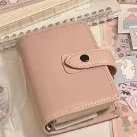 ราคา M5 Girl Mind Things หนังสีชมพูหลวมคู่มือโน้ตบุ๊คแบบพกพา Notepad อัลบั้มภาพ Planner ไดอารี่ pxa3 (52106940490)
