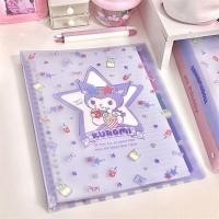 ราคา Oya Sanrio B5 丨 50 แผ่นการ์ตูน 26 หลุมหนังสือหลวม Kuromi Melody สมุดบันทึกเครื่องเขียนนักเรียน pxb3 (53306865376)