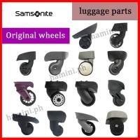 ราคา ล้อกระเป๋าเดินทาง Samsonite rolling อุปกรณ์กระเป๋าเดินทาง trunk universal shell case mute ล้อซ่อม pxa4 (48358796497)