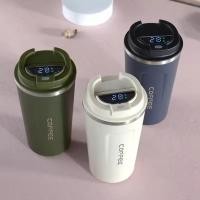 ราคา แก้วกาแฟอัจฉริยะ แสดงอุณหภูมิ แตะรู้ทันที เก็บร้อนเย็น 510 ml (41480013320)