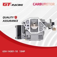 ราคา คาบู มอเตอร์นอกคาร์บูเรเตอร์ 15HP สําหรับเครื่องยนต์นอกเรือ Yamaha 63V 1431 00 เรือเร็วสองจังหวะคาร์บูเรเตอร์ assy (26013805886)
