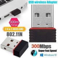 ราคา USB 2 0 Wireless Wifi Adapter 802 11N 300Mbps (7722722375)