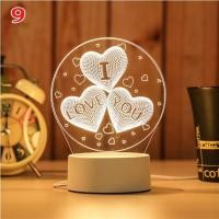 ราคา โคมไฟ3D แบบตั้งโต๊ะ 3D night lights (2018899626)
