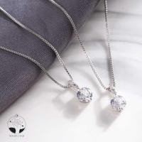 ราคา CLASSY KEY สร้อยคอจี้เพชรกลม สไตล์เกาหลี ผู้หญิง เครื่องประดับแฟชั่น มินิมอล ออกงาน ของขวัญ ครบรอบ หมั้น งานแต่ง X025 (44904347729)