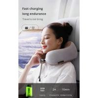 ราคา Massage Neck Pillow หมอนนวดคอไฟฟ้าไร้สาย ผ่อนคลายกล้ามเนื้อU shape หมอนนวดแก้ปวดคอ หมอนนุ่มรองศีรษะ หมอนMemory หมอน (20776804307)