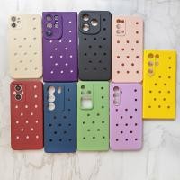 ราคา เคส Samsung S25 S24 S23 S22 PLUS Ultra FE 5G ปลอกอ่อน Candy HEAT dissipation Hole Case (24136110091)