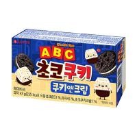 ราคา เกาหลี Lotte ABC ตัวอักษรช็อกโกแลตชิปคุกกี้ 50 กรัม Office Casual Casual Snacks (41908147619)