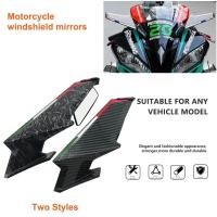 ราคา สปอยเลอร์รถจักรยานยนต์กระจกมองข้างปรับลมปีกกระจกมองหลังสําหรับ BMW Honda Yamaha YZF R1 R3 R6 R7 R15 (26430789599)