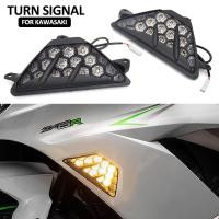 ราคา ใหม่ NINJA ZX6R ZX 6R 2013 2023 2022 ด้านหน้าไฟเลี้ยวสัญญาณไฟ LED สําหรับ Kawasaki Ninja300 Ninja400 Ninja650 Ninja1000 (44217281913)