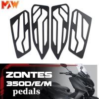 ราคา ZONTES 350D รถจักรยานยนต์แปรงแผ่นเหยียบสแตนเลสลื่น ZONTES D350 350d เหยียบ (44179109908)