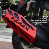 ราคา สําหรับ Yamaha Nmax125 NMAX155 NMAX160 2020 2025 Turbo Neo รถจักรยานยนต์ท่อไอเสียฝาครอบป้องกันท่อไอเสีย (50255318438)