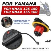 ราคา สําหรับ Yamaha NMAX155 NMAX125 NMAX 155 N MAX 125 150 NMAX150 NMAX160 รถจักรยานยนต์ถังน้ํามันเชื้อเพลิงฝาครอบหมวกบิดง่าย (46605434751)