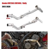 ราคา สําหรับ Honda Off road CRF250L CRF300L CRF300L Rallyรถจักรยานยนต์ด้านหน้าไอเสีย Linkท่อการปรับเปลี่ยน Fit 51 มม ท่อไอเสีย 2012 ถึง 2020 (42417612367)