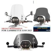 ราคา รถจักรยานยนต์ใหม่สําหรับ LAMBRETTA G350 2023 ด้านหน้ากระจกความสูงกว้าง Deflector สําหรับ Lambretta G350 อุปกรณ์เสริม (41374775819)