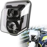 ราคา ไฟหน้ารถจักรยานยนต์สําหรับ Husqvarna 125 250 300 501 701 250I 300I FE250 FE350 Dirt Bike Enduro LED light หัวโคมไฟ (28459956366)