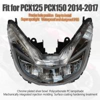 ราคา Led หัวรถจักรยานยนต์ Fit สําหรับ 2014 2017 PCX125 PCX150 HeadLight Assembly ไฟหน้า PCX 125 PCX 150 2015 2016 (25287415001)