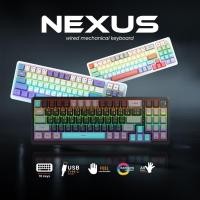 ราคา Neolution E Sport NEXUS คีย์บอร์ด Mechanical Gaming RGB 78Keys มี Knob ปรับไฟ เสียง เสียบสาย เรดสวิตซ์ ไฟลอดTH (49908588977)