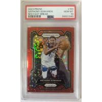 ราคา 2023 2024 Panini Prizm 108 Anthony Edwards Fast Break Red Prizm 100 PSA10 (28732794149)