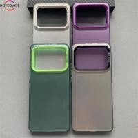 ราคา สําหรับ Xiaomi POCO F6 Pro กรณี POCO X6 Pro เคสโทรศัพท์ POCO X6 Neo ฝาครอบ POCO F6 X6 F5 F4 C55 โลหะหรูหรา Aurora ผิว Matte ฝาครอบ (27953755557)