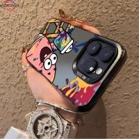 ราคา Spongebob Patrick Star สําหรับ Vivo V30 V29 V27 V40 Pro Lite V30E V29E V27E V25 V25E V23 V23E V20 S1 Pro X100 Y91 Y95 Y93 เคสโทรศัพท์สีเงินสองชั้น (29265860704)