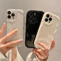 ราคา รูปแบบคลื่นสีทึบครีมสําหรับVivo V29 Lite Y91 Y95 Y93 Y1S Y91C Y81 Y81i Y85 Y72 Y71 Y35 Y100 Y200 Y300 โปร่งใสทนคู่เคสใสกันกระแทก (44450571505)