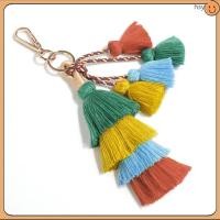ราคา 1 ชิ้นพู่สีเขียวจี้พวงกุญแจด้ายฝ้ายสําหรับกระเป๋าและโทรศัพท์ huyisheng (42180136558)