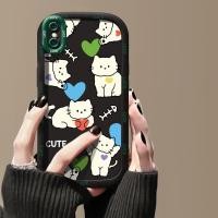 ราคา เคสสำหรับ iPhone X Xs Xr Xs Max 7 Plus 8 Plus เคสโทรศัพท์สุนัขแมวซิลิโคนกันกระแทก (57803106382)