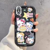 ราคา เคสสำหรับ iPhone X Xs Xr Xs Max 7 Plus 8 Plus เคสโทรศัพท์แมวซิลิโคนกันกระแทก (57404058344)