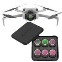 ราคา Sunnylife ND Filter สําหรับ DJI Mini 4 Pro กรองปรับหมุนเลนส์กระจก MCUV Nd 4 8 16 32 PL ชุดกรองอุปกรณ์เสริม (48506141704)