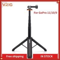 ราคา UURIG VRIG TP 08 กล้องกีฬา Selfie Stick ขาตั้งกล้อง 51 ซม อลูมิเนียมสําหรับ GoPro 13 12 11 10 9 Vlog Live Streaming Selfie Video Record (23279568761)